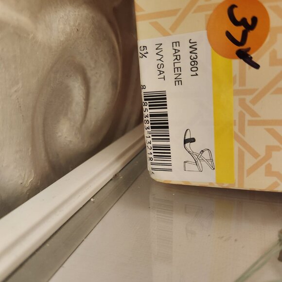 JEWEL BADGLEY MISCHKA Earlene Block Heel Sandals SZ 5.5. NIB - Picture 3 of 9